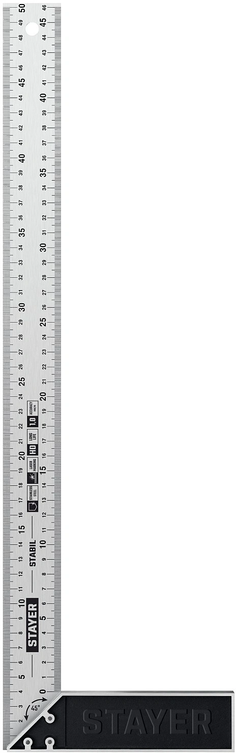 Угольник Stayer 3431-50