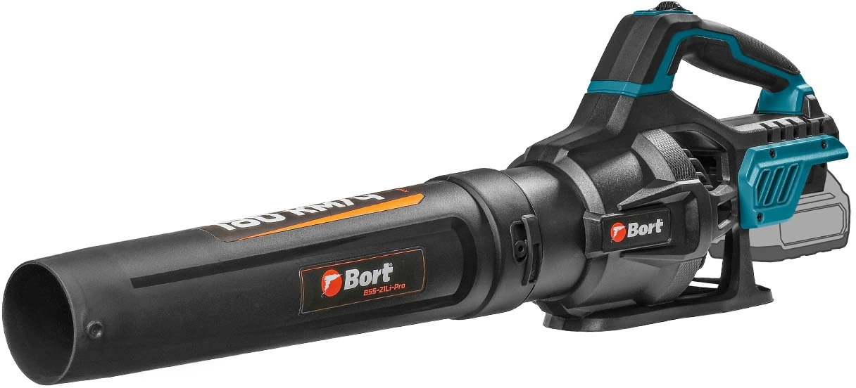 Воздуходувка Bort BSS-21LI-Pro 650Вт пит.:от аккум. синий