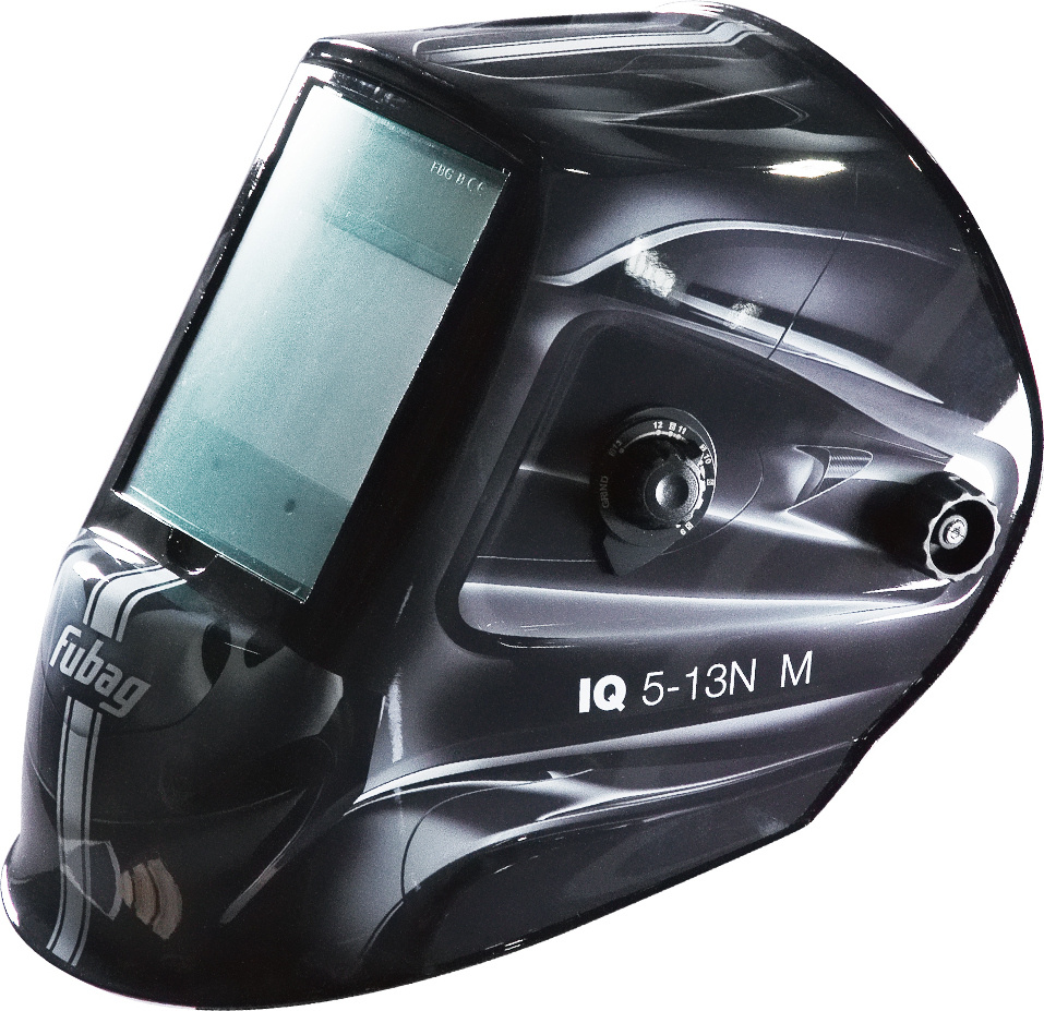 Маска сварщика Fubag IQ 5-13N M филь.:хамел. см.экр.100x67мм черный (38099)