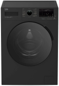 Стиральная машина Beko WSPE7H616A класс: A загр.фронтальная макс.:7.5кг антрацит инвертор