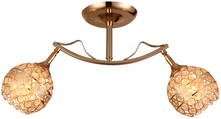 Люстра Hiper Ravenna H101-2 потолоч. золотистый