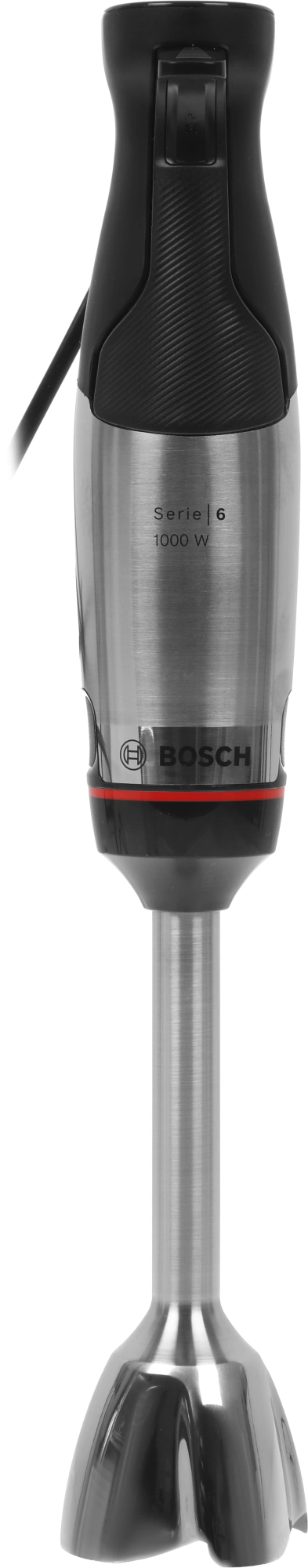Блендер погружной Bosch MSM6M610 1000Вт нержавеющая сталь/черный