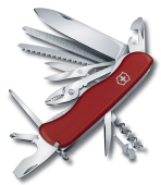 Нож перочинный Victorinox Work Champ (0.8564) 111мм 21функц. красный карт.коробка