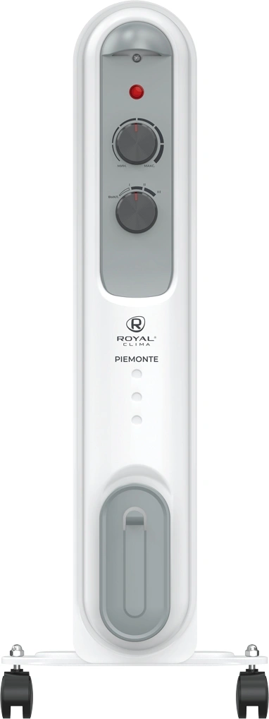 Радиатор масляный Royal Clima Piemonte ROR-P7-1500M 1500Вт белый/серый