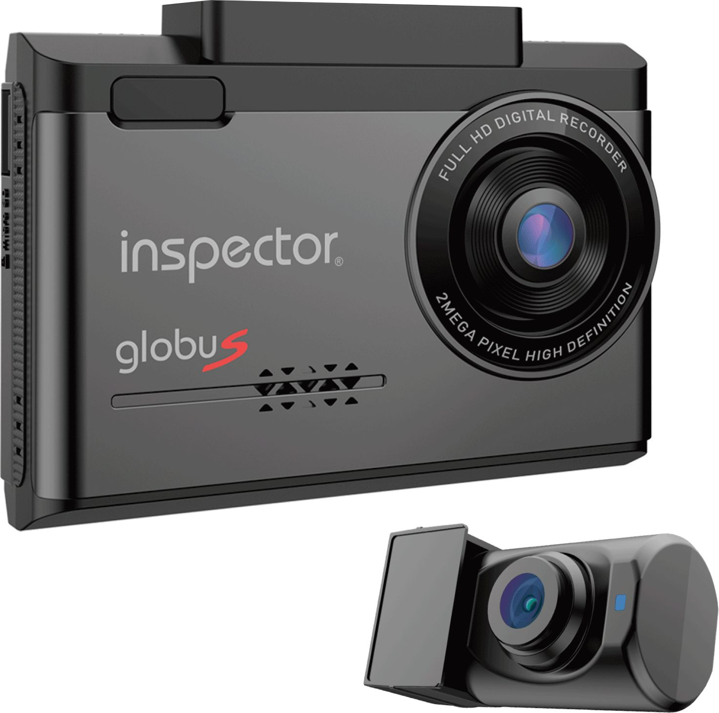 Видеорегистратор с радар-детектором Inspector GLOBUS 1080p 155гр. GPS iCatch CR1A-S