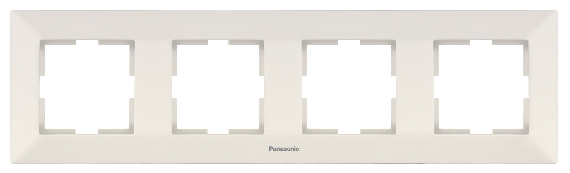 Рамка Panasonic Arkedia WMTF08042BG-RU 4x горизонтальный монтаж пластик бежевый (упак.:1шт)