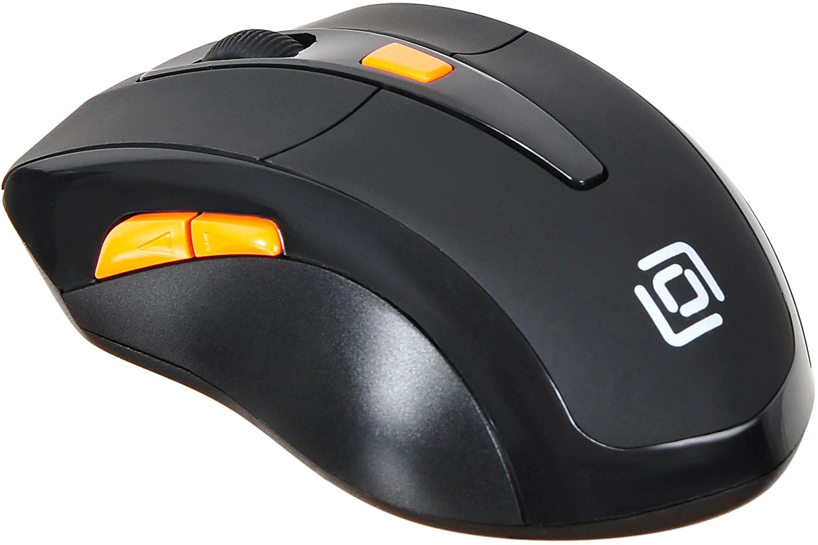 Мышь Оклик 585MW черный оптическая 1600dpi беспров. USB для ноутбука 6but (351687)