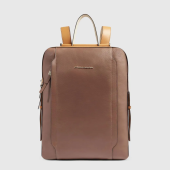 Рюкзак женский Piquadro Circle CA4576W92/MBE коричневый/бежевый кожа