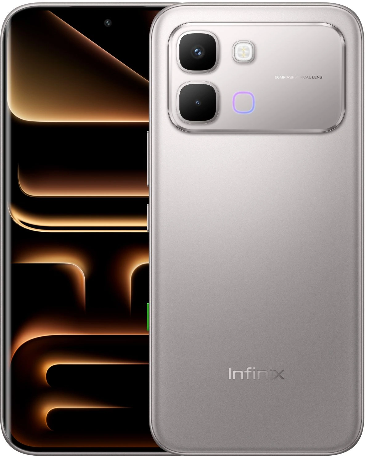 Смартфон Infinix X6887 Note Edge 128Gb 8Gb титан моноблок 3G 4G 2Sim 6.78" 1208x2644 Android 16 50Mpix 802.11 a/b/g/n/ac NFC GPS GSM900/1800 GSM1900 Protect FM