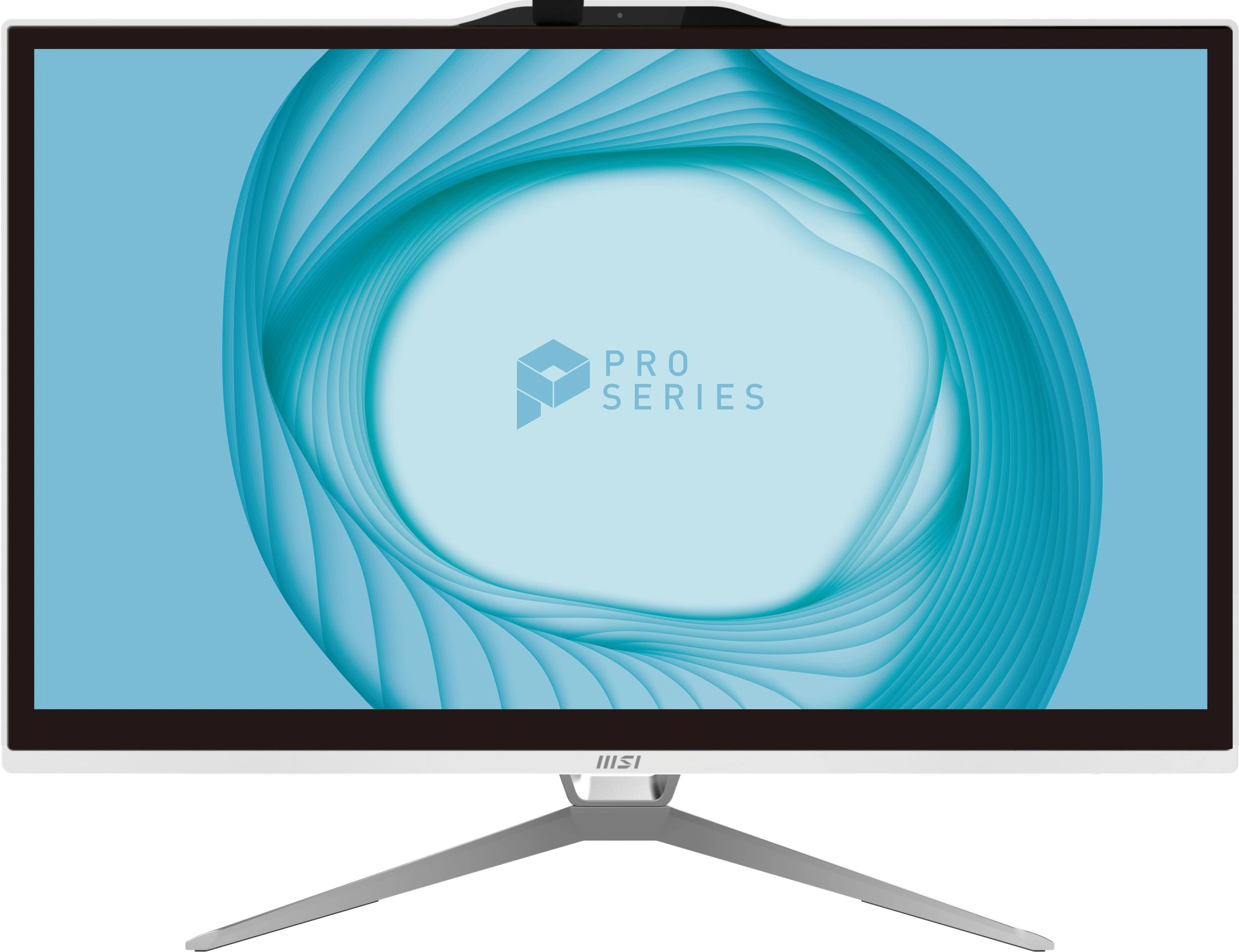 Моноблок MSI Pro AP222T 14M-681XRU 21.5" Full HD Touch i5 14400 (2.5) 16Gb SSD500Gb UHDG 730 CR без ОС 2xGbitEth WiFi BT 120W клавиатура мышь Cam белый 1920x1080