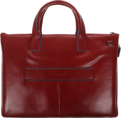 Деловая сумка Piquadro Blue Square CA4021B2/R с отделением для ноутбука 15.6" красная натур.кожа
