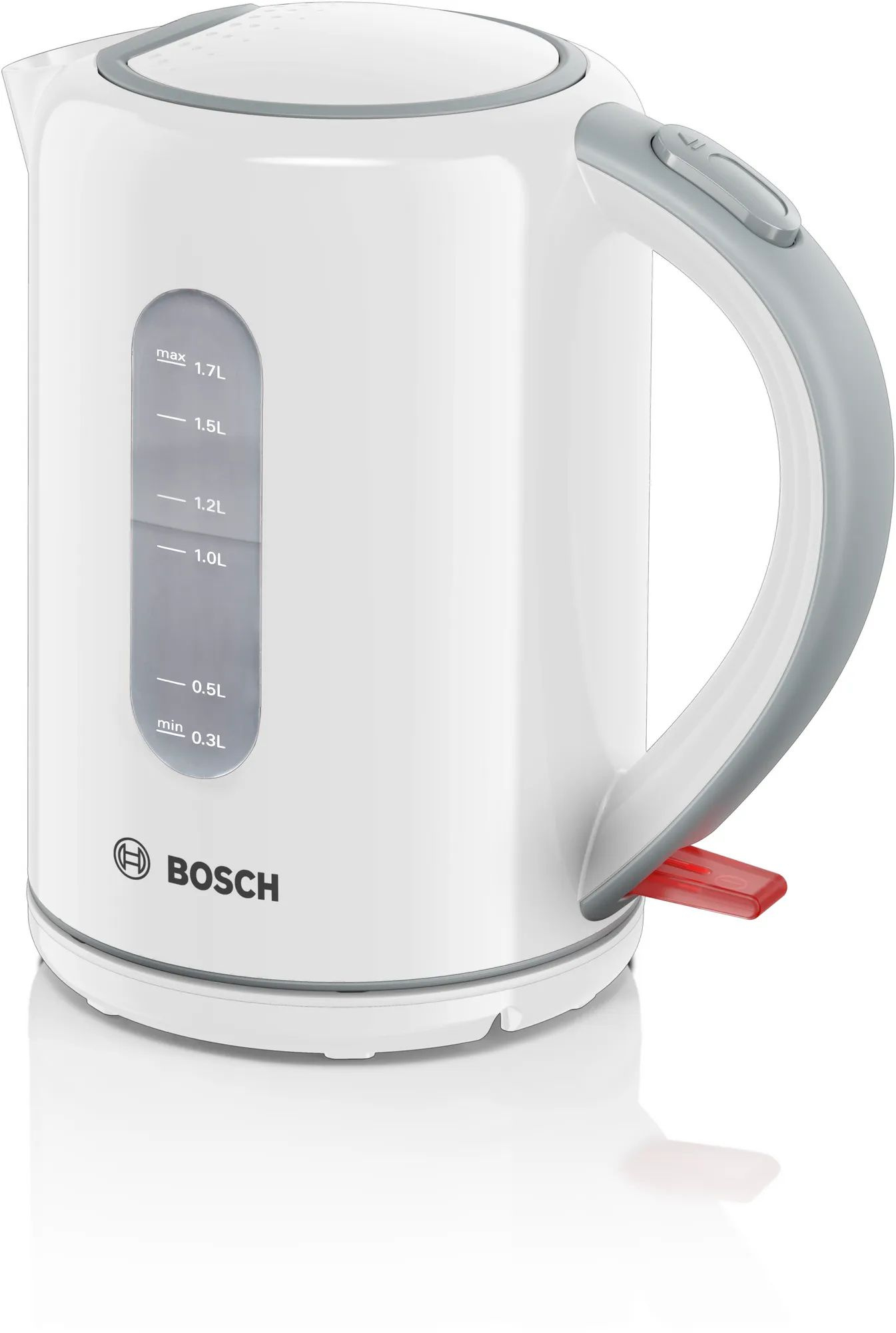 Чайник электрический Bosch TWK7601 1.7л. 2200Вт белый корпус: пластик
