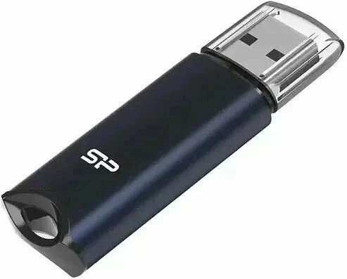 Флеш Диск Silicon Power 256GB Marvel M02 SP256GBUF3M02V1B USB3.0 синий