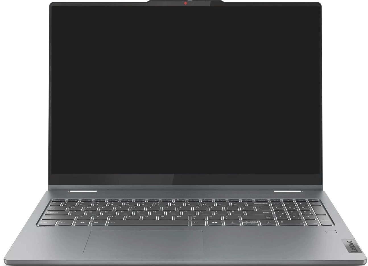 Ноутбук Lenovo IdeaPad 5 16IRU9 Core 7 150U 16Gb SSD512Gb Intel Graphics 16" OLED Touch 2K (2048x1280) без ОС grey WiFi BT Cam (83DU0042RK)