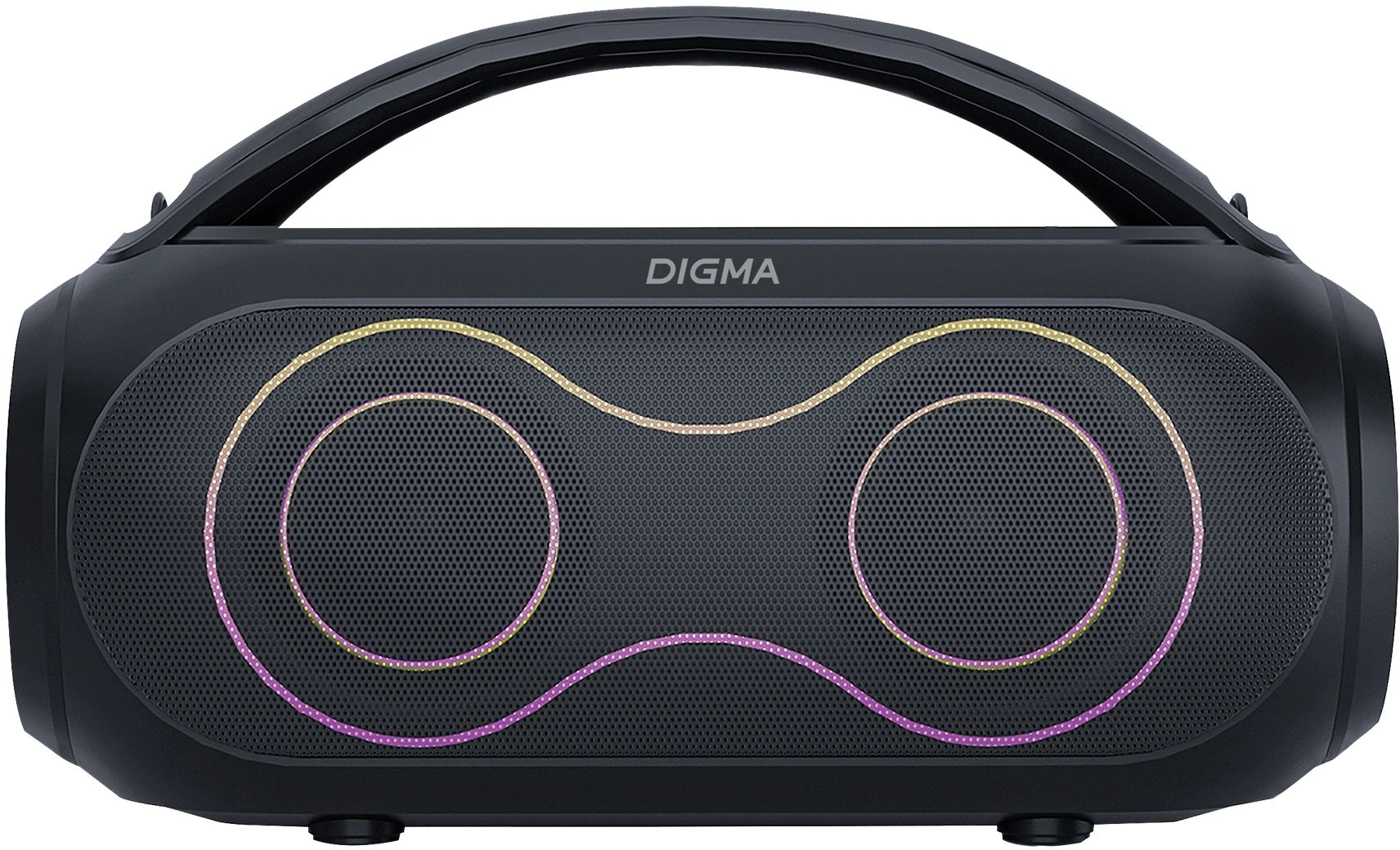 Колонка порт. Digma D-PS1532 черный 60W 2.0 BT 10м 3600mAh (PS1532B)