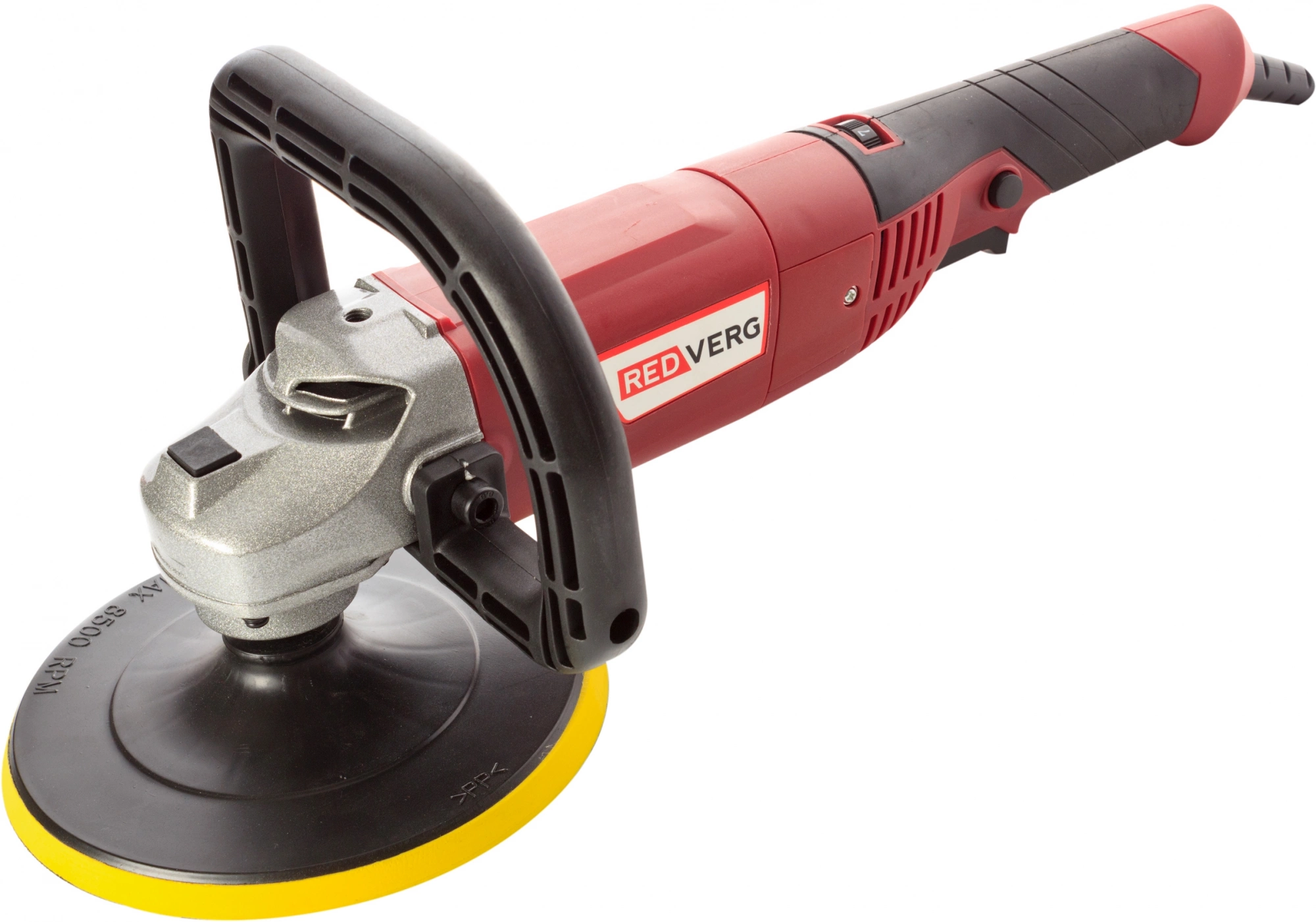 Полировальная машина RedVerg RD-PM130 1300Вт 3000об/мин рез.шпин.:M14 d=180мм