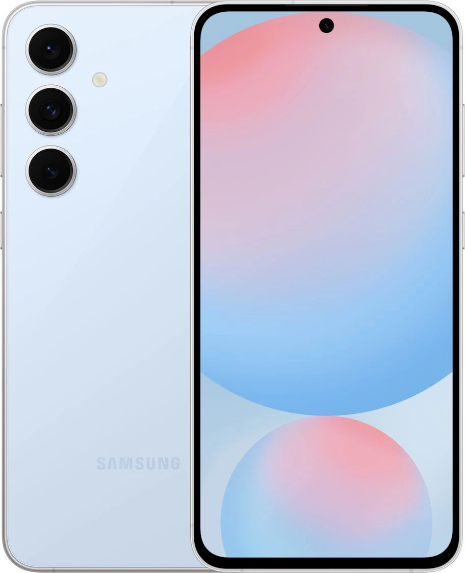 Смартфон Samsung SM-S721B Galaxy S24 FE 128Gb 8Gb голубой моноблок 3G 4G 2Sim 6.7" 1080x2340 Android 14 50Mpix 802.11 a/b/g/n/ac/ax NFC GPS GSM900/1800 GSM1900 Protect