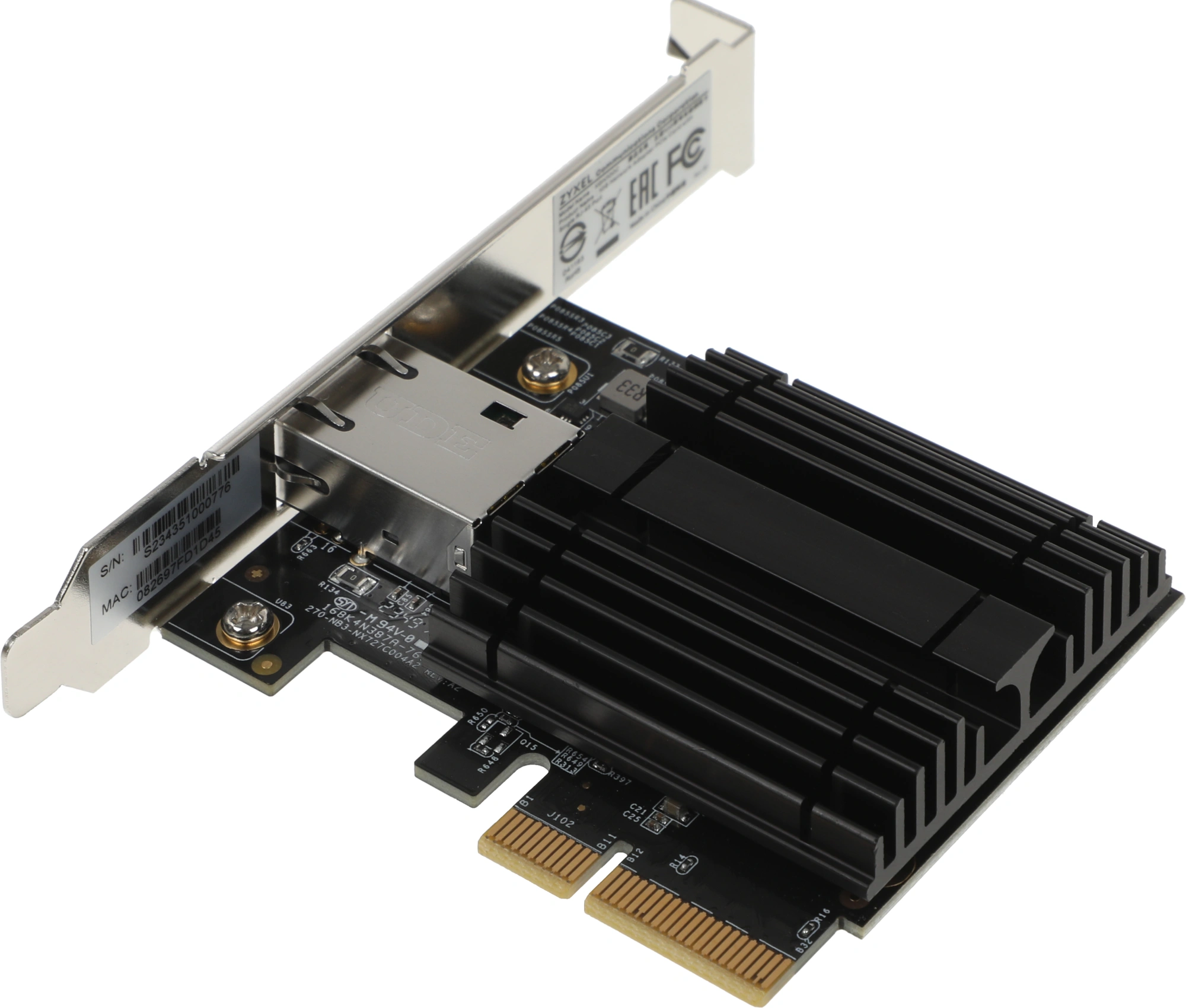 Сетевой адаптер 10G Ethernet Zyxel XGN100C-ZZ0102F PCI Express x4