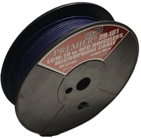 Кабель акустический Premier LCM-18 BL 100м. синий (28-181 100)