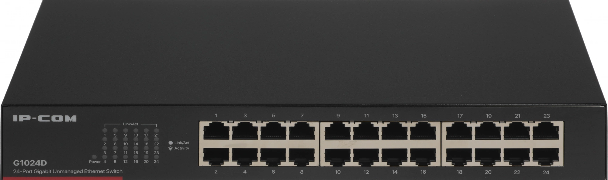 Коммутатор IP-Com G1024D (L2) 24x1Гбит/с неуправляемый