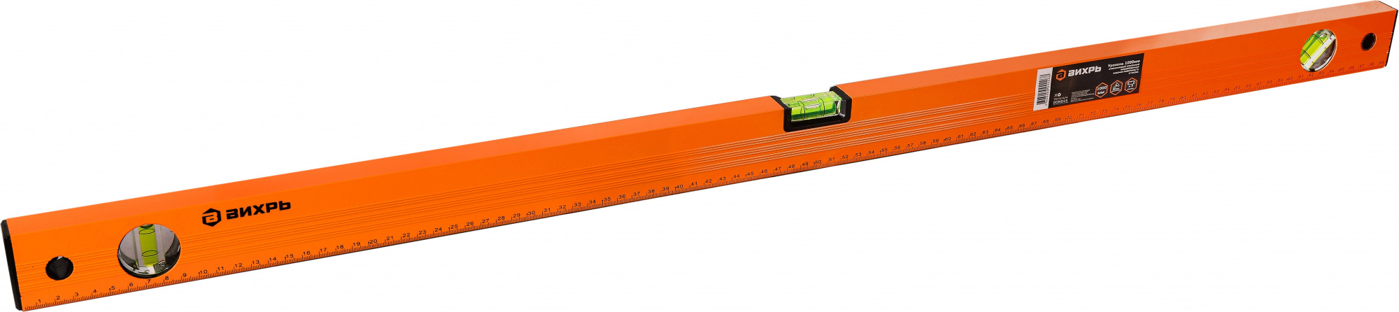 Уровень Вихрь 73/11/4/4 пузырьковый 3глаз. оранжевый