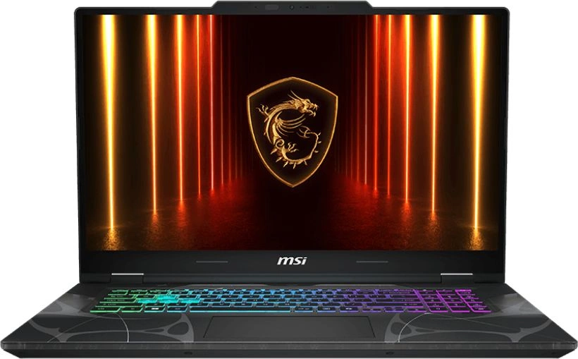 Ноутбук MSI Cyborg 15 B2RWFKG Core 5 210H 16Gb SSD1Tb NVIDIA GeForce RTX5060 8Gb 15.6" IPS FHD (1920x1080) FreeDOS black WiFi BT Cam