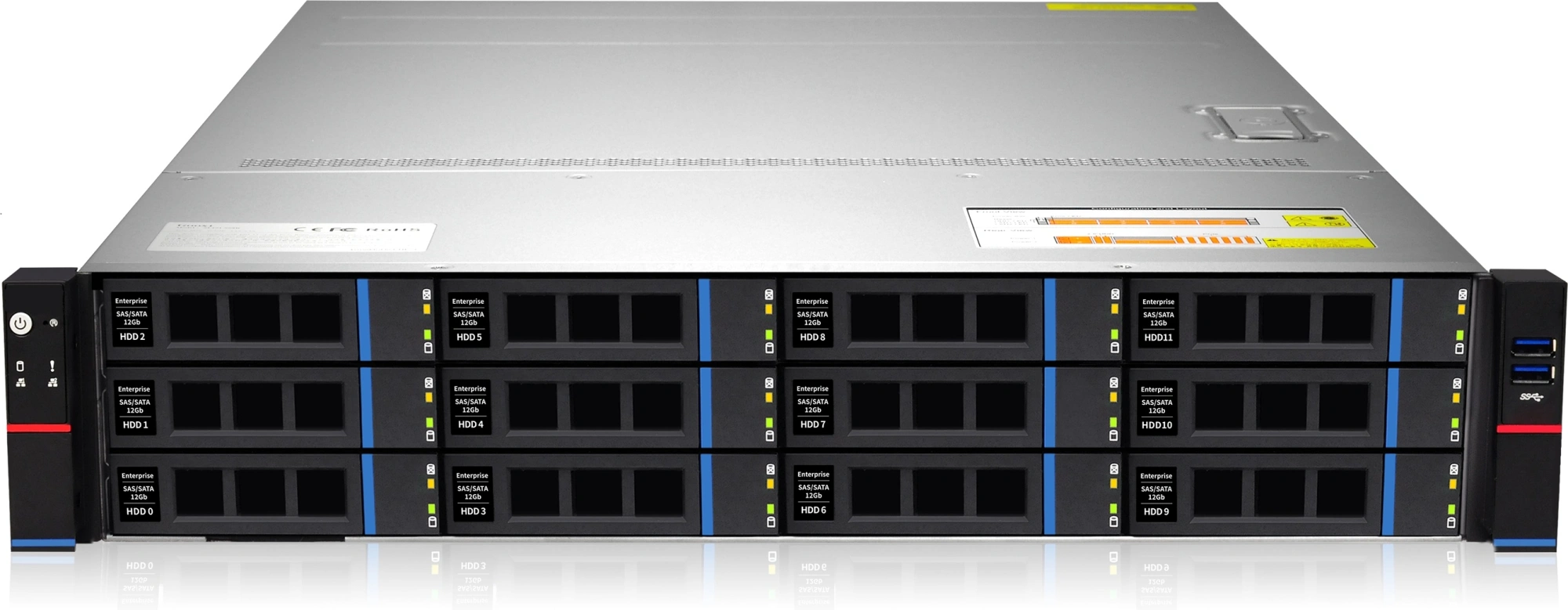 Сервер IRU RockIT RM-SM230 2x4416+ 2x64Gb 2x480Gb SSD SATA 9460-8i 2x1300W w/o OS (2213580)