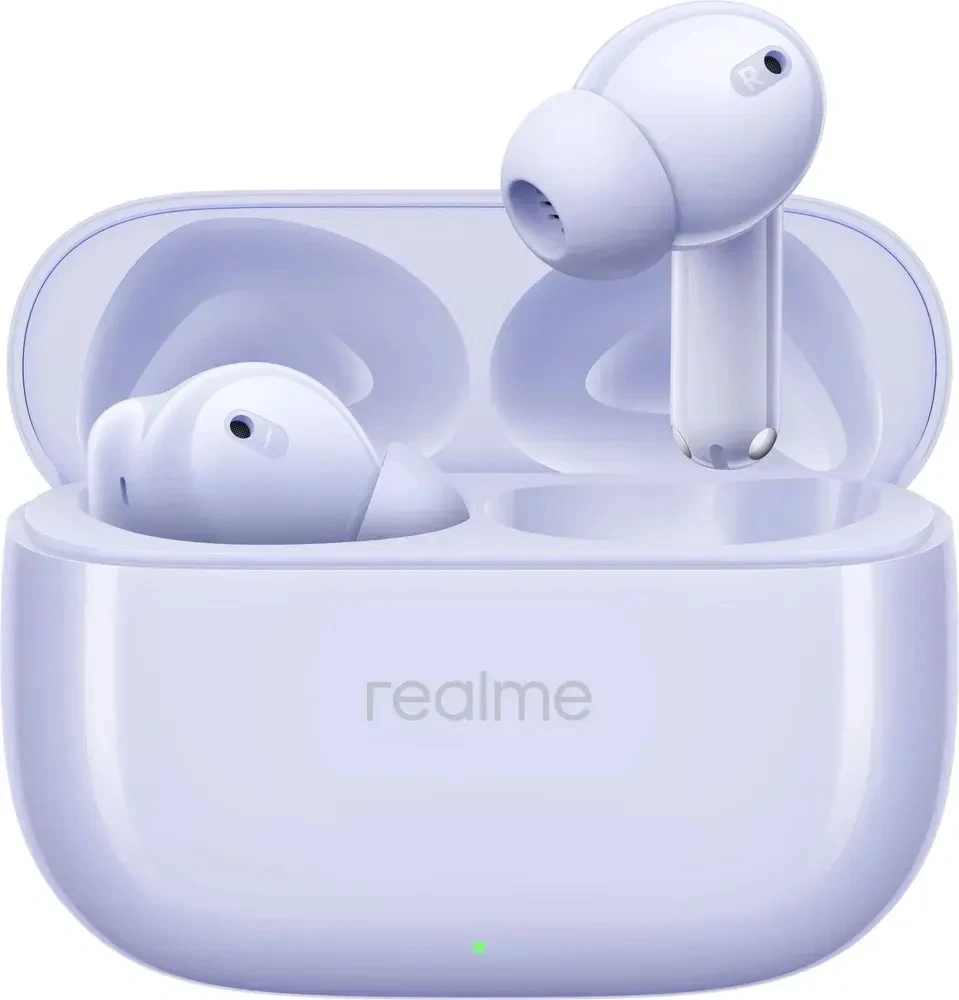 Гарнитура внутриканальные Realme Buds T310 фиолетовый беспроводные bluetooth в ушной раковине (6941764436909)