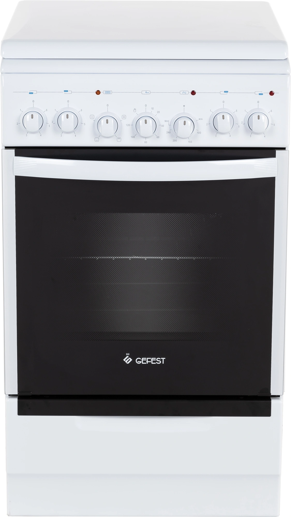 Плита Электрическая Gefest ЭП Н Д 5140-02 0037 белый эмаль (металлическая крышка)