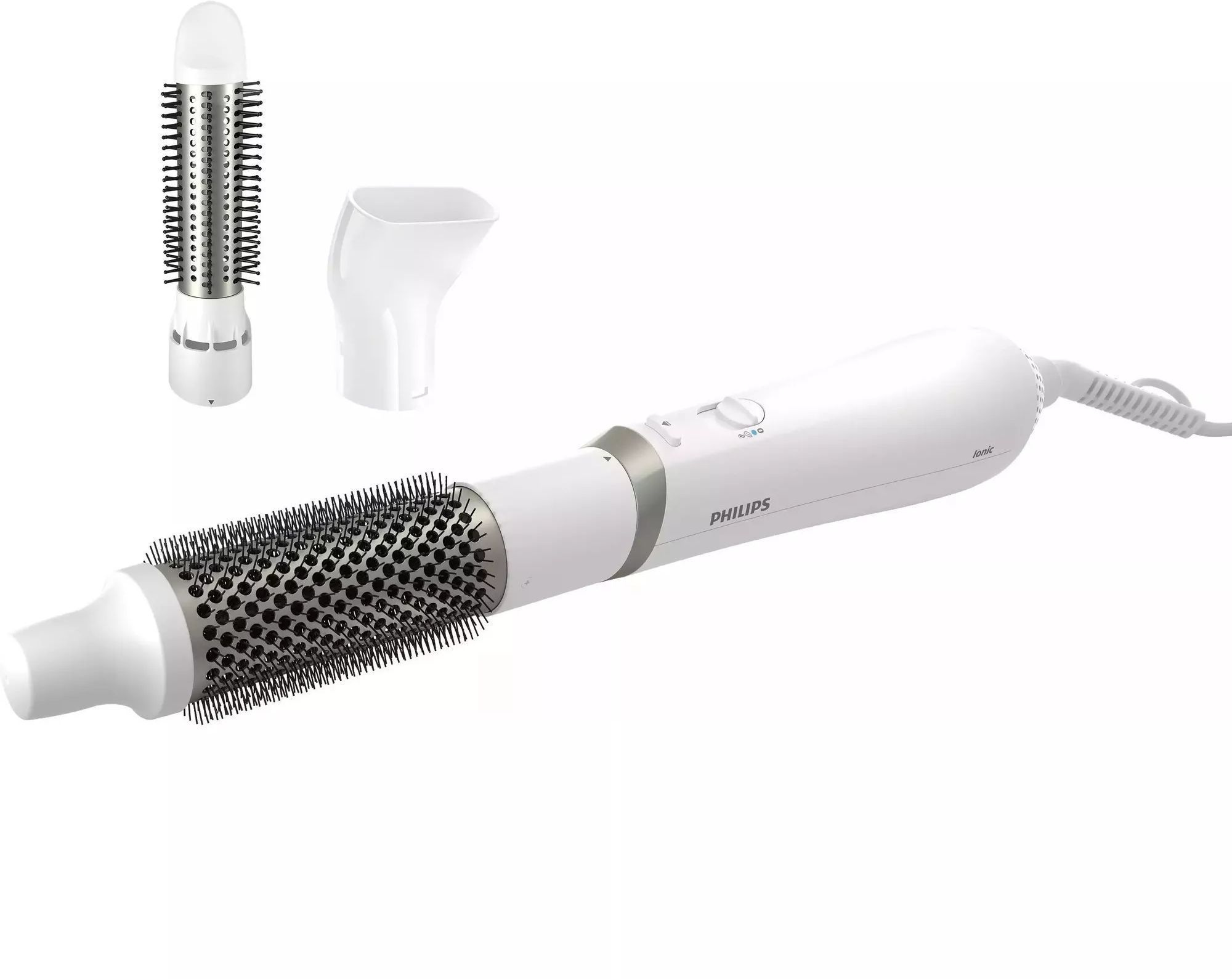 Фен-щетка Philips BHA303/00 800Вт белый