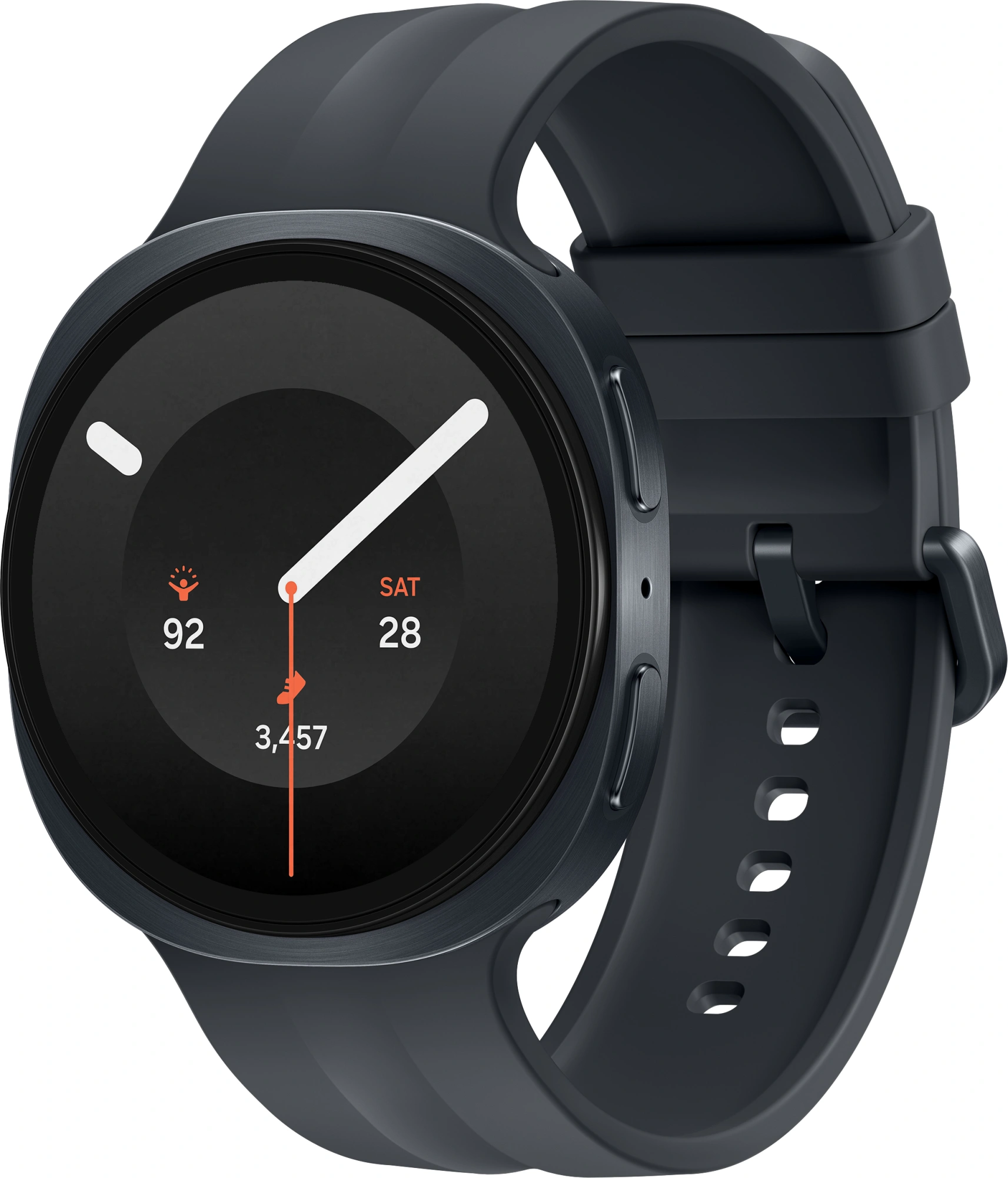 Смарт-часы Samsung Galaxy Watch 9 LTE Watch 9 44мм 1.5" Super AMOLED корп.серый рем.серый (SM-L355FZKACAU)