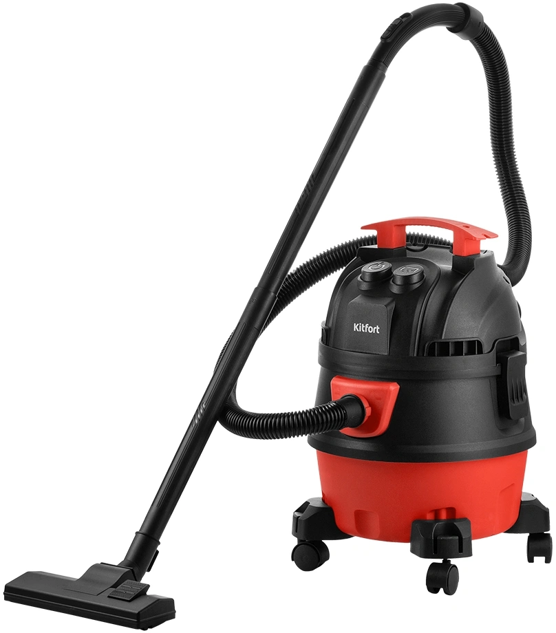 Пылесос Kitfort КТ-5337 1000Вт черный/красный