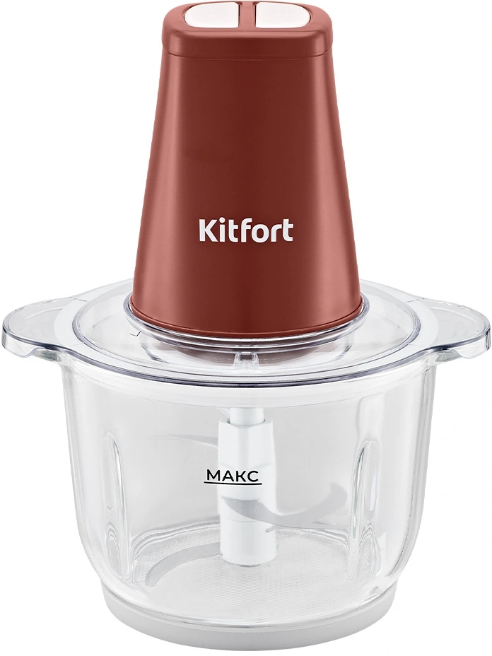 Измельчитель электрический Kitfort КТ-3534 2л. 500Вт красный