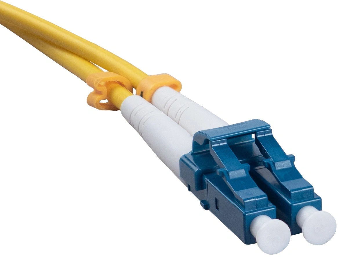 Патч-корд Cabeus FOP(D)-9-LC-LC-5M 2x9/125 OS2 LC дуплекс-LC дуплекс 5м LSZH желтый