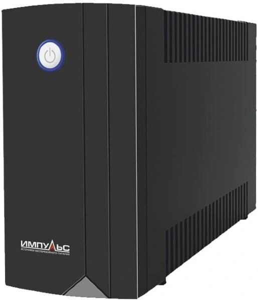 Источник бесперебойного питания Импульс Юниор 650 360Вт 650ВА черный