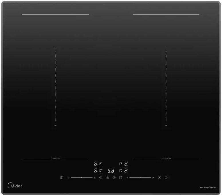 Индукционная варочная поверхность Midea MIH67783SB черный/черный