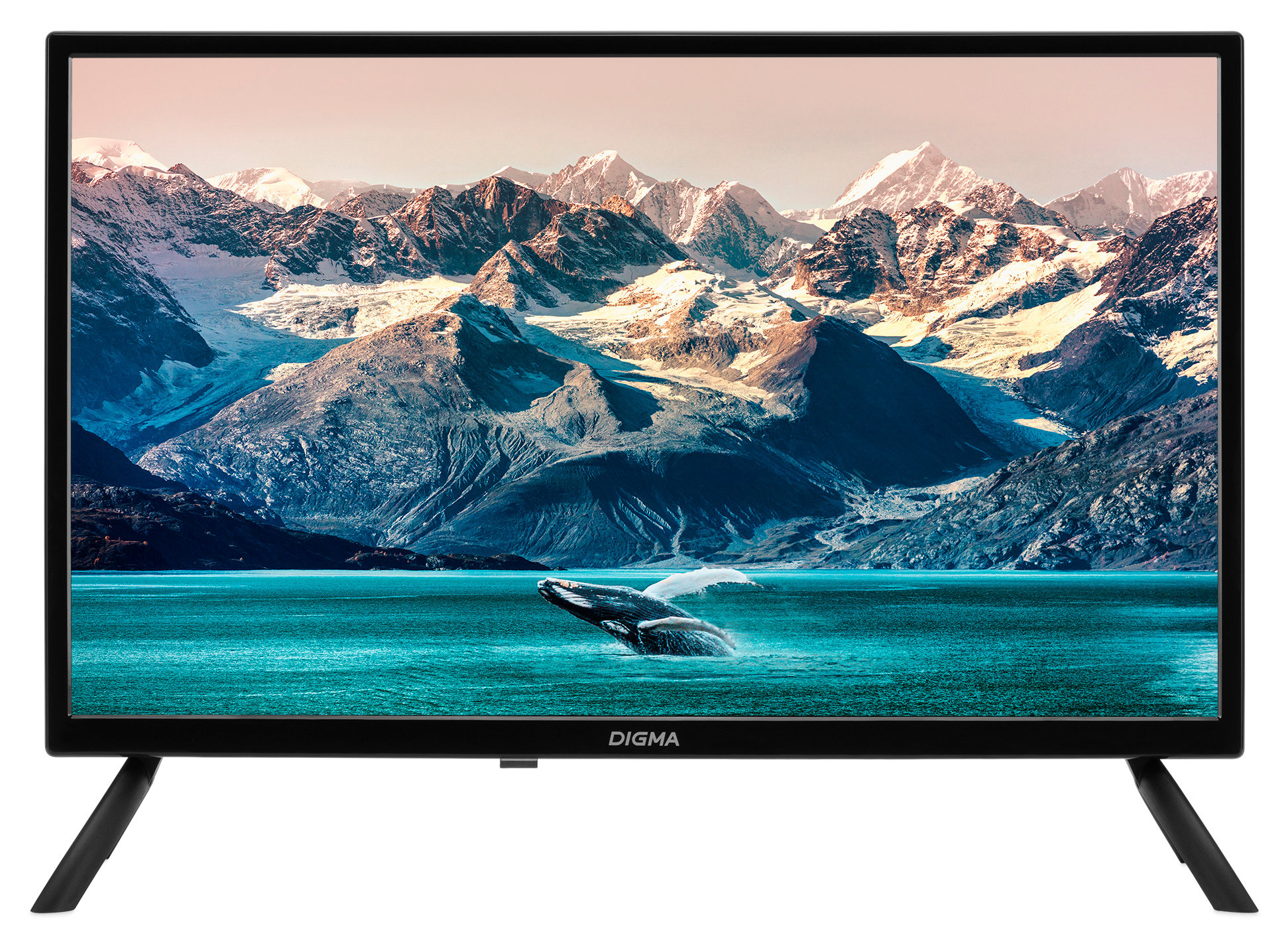 Телевизор LED Digma 24" DM-LED24MBB21 черный HD 60Hz DVB-T DVB-T2 DVB-C DVB-S DVB-S2 USB