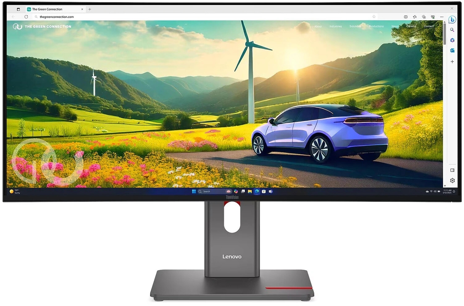 Монитор Lenovo 34" ThinkVision P34wd-40 черный IPS LED 21:9 HDMI M/M HAS Piv 350cd 178гр/178гр 3440x1440 120Hz DP WQ USB 10кг
