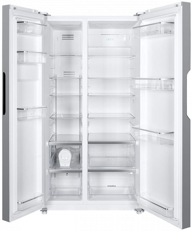 Холодильник Maunfeld MFF177NFW 2-хкамерн. белый глянц. инвертер