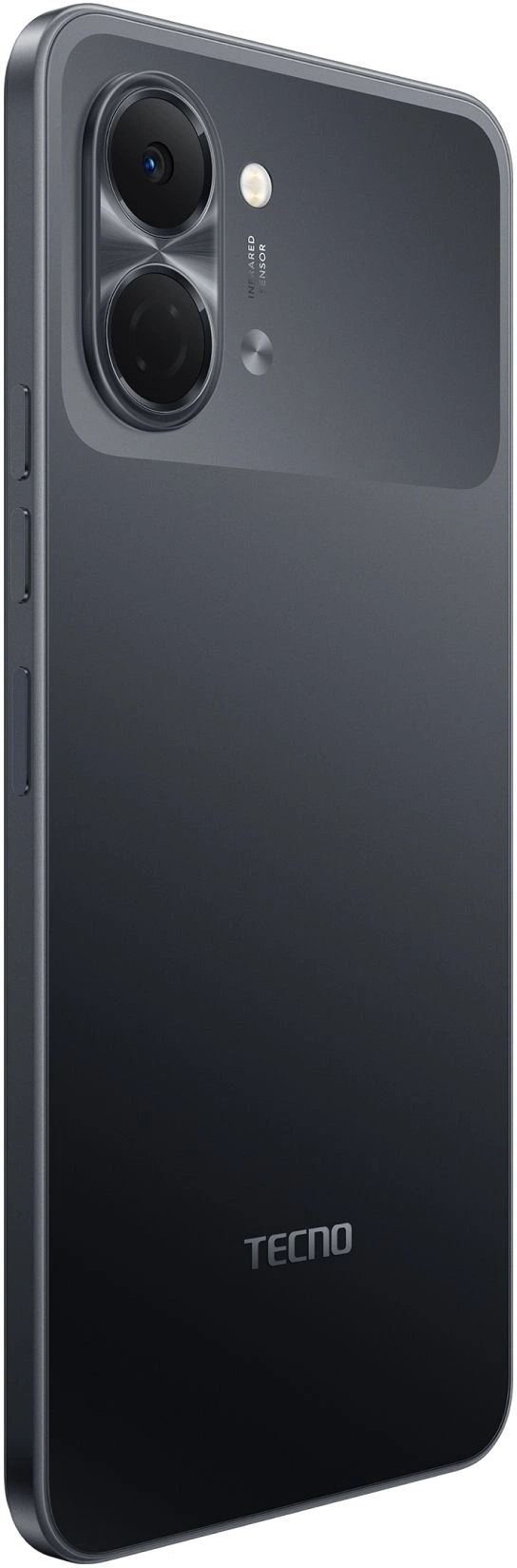 Смартфон Tecno Spark Go 3 128Gb 4Gb черный моноблок 3G 4G 2Sim 6.75" 720x1600 Android 15 13Mpix 802.11 a/b/g/n/ac NFC GPS GSM900/1800 Protect microSD max1024Gb