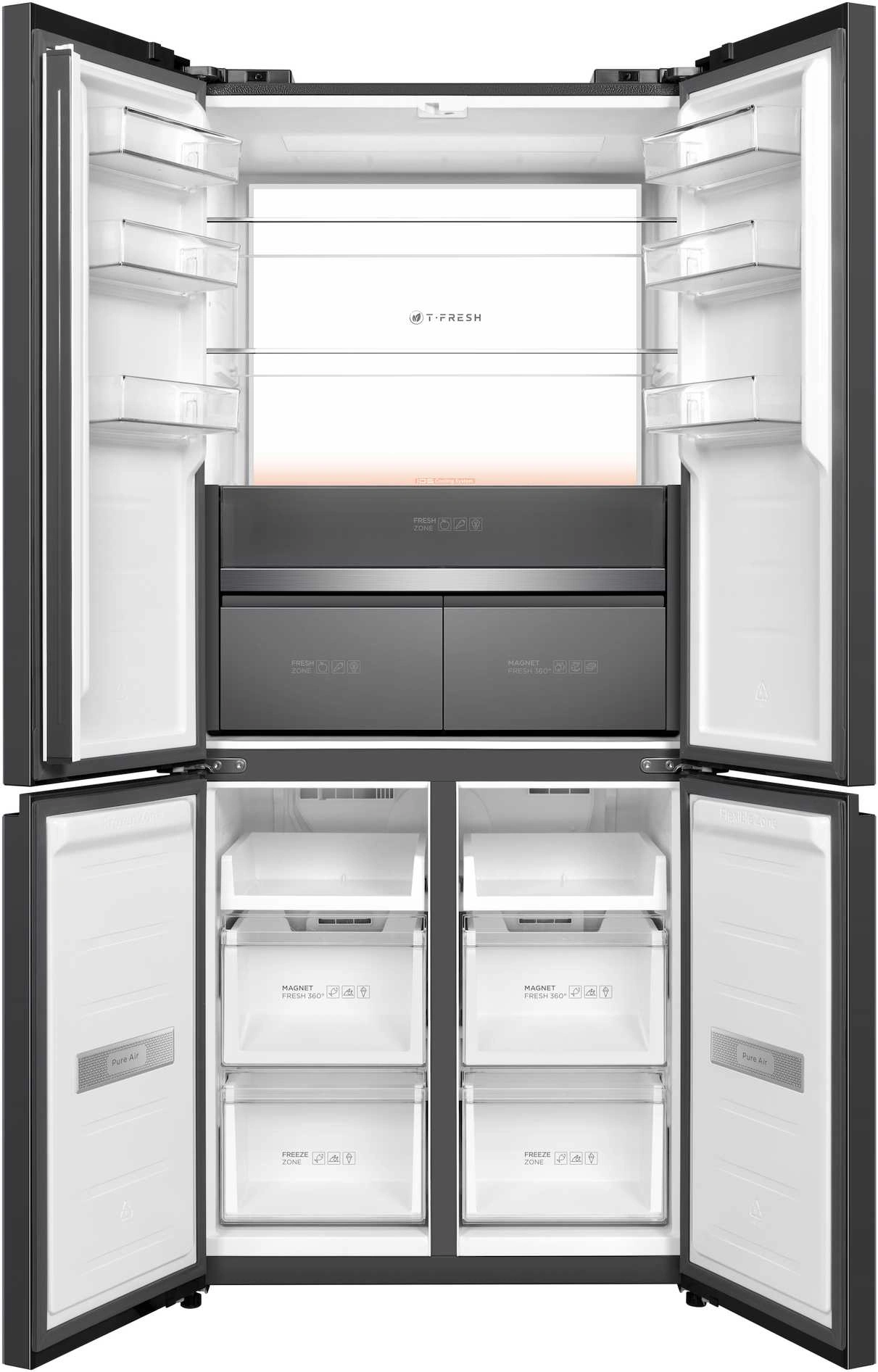 Холодильник TCL RCD-538ADGG 2-хкамерн. белый