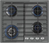 Газовая варочная поверхность Maunfeld EGHG.64.63CDGR/G графит