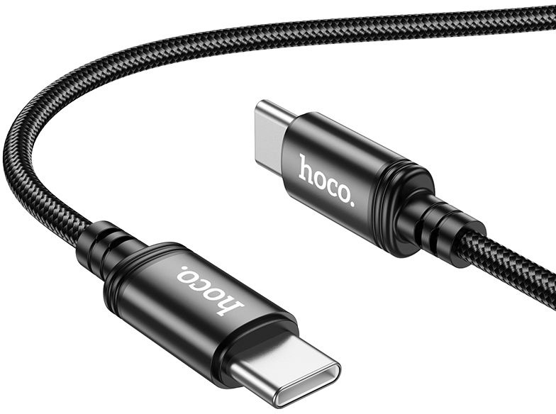 Кабель Hoco X89 Wind X89 WIND TYPE-C TO TYPE-C USB Type-C (m)-USB Type-C (m) 1м черный коробка