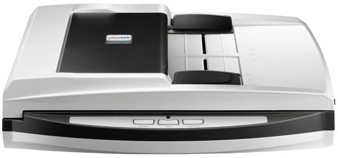 Сканер планшетный/протяжный Plustek SmartOffice PL4080 (0283TS) A4 белый