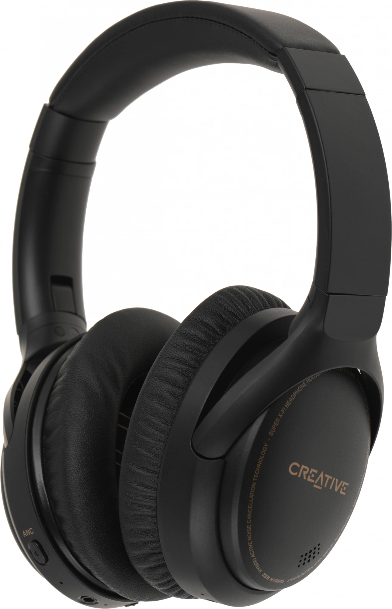 Гарнитура мониторные Creative Zen Hybrid 1.2м черный беспроводные bluetooth оголовье (51EF1010AA001)