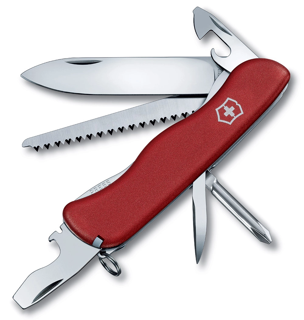 Нож перочинный Victorinox Trailmaster (0.8463) 111мм 12функц. красный карт.коробка