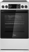 Плита Электрическая Midea MFO-D4E20T9E(SL) серый/черный стеклокерамика (без крышки)