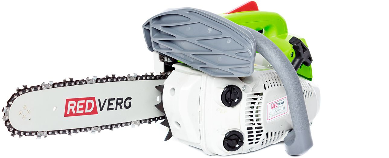 Бензопила RedVerg RD-GC25-12 1000Вт 1.4л.с. дл.шины:12" (30cm)