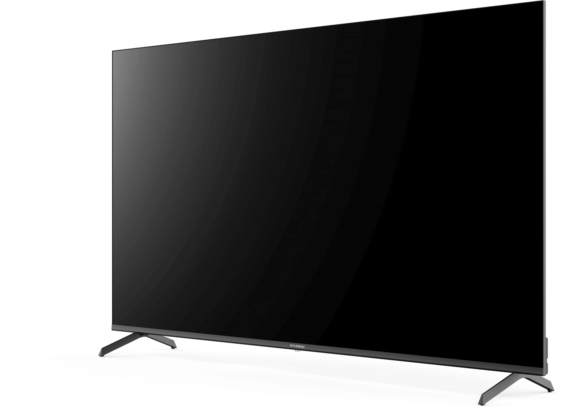 Телевизор LED Hyundai 75" H-LED75BU7009 Android TV Frameless черный 4K Ultra HD 60Hz DVB-T DVB-T2 DVB-C DVB-S DVB-S2 USB WiFi Smart TV