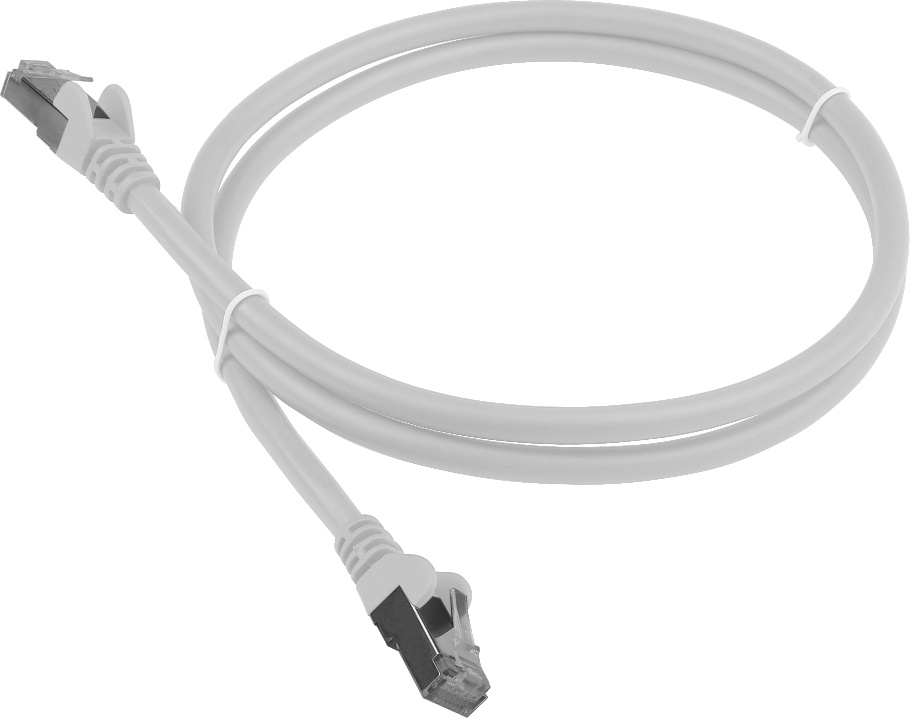 Патч-корд Lanmaster LAN-PC45/S6-2.0-WH FTP RJ-45 вил.-вилка RJ-45 кат.6 2м белый LSZH